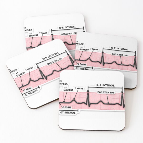 Item preview, EKG Rhythm Strip Interpretation 3D Nursing Student Sticker designed and sold by isokinetic.