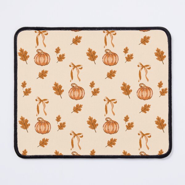 Item preview, Pumpkin and autumn bow pattern designed and sold by LoaneR.
