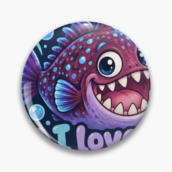Item preview, Cute Kawaii Anglerfish Ocean designed and sold by Pure Craft.