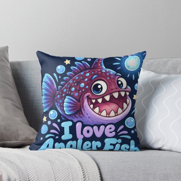 Item preview, Cute Kawaii Anglerfish Ocean designed and sold by Pure Craft.