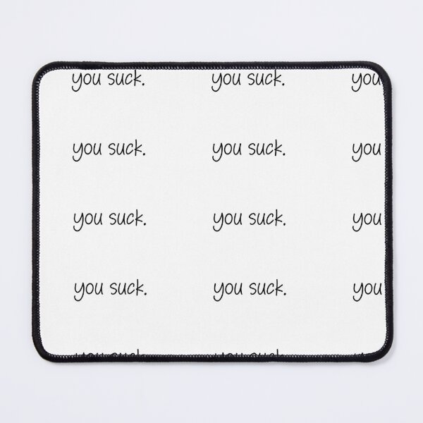 Item preview, you suck. sticker pack/sheet designed and sold by SlimyFish.
