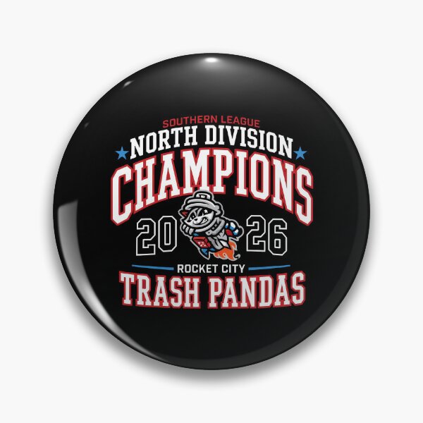 Item preview, Rocket City Trash Pandas - Southern League - North Division Champions 2026 designed and sold by aleggsaurus.
