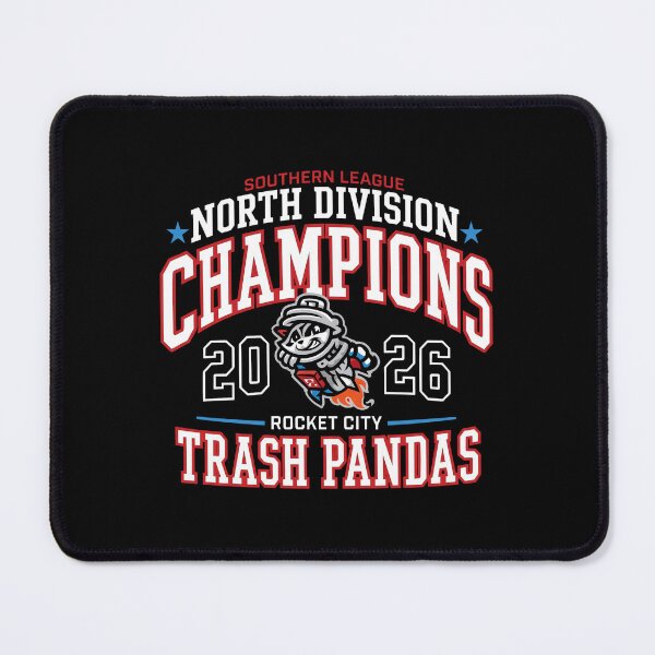 Item preview, Rocket City Trash Pandas - Southern League - North Division Champions 2026 designed and sold by aleggsaurus.