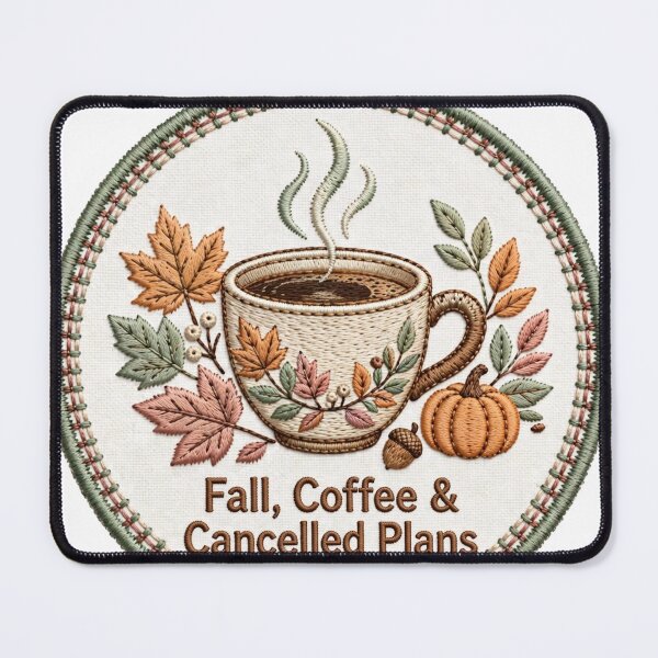 Item preview, Fall, Coffee & Cancelled Plans designed and sold by FitEnvy.