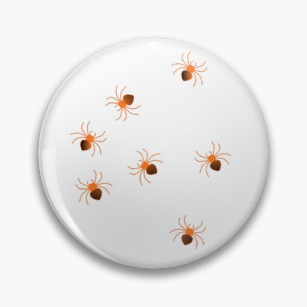 Item preview, Cute Spooky Orange Spider Halloween Sticker designed and sold by designbyuzi.