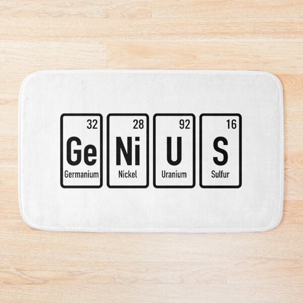 Item preview, GENIUS - Smart Chemistry [Ge][Ni][U][S] designed and sold by conamor-bymel.