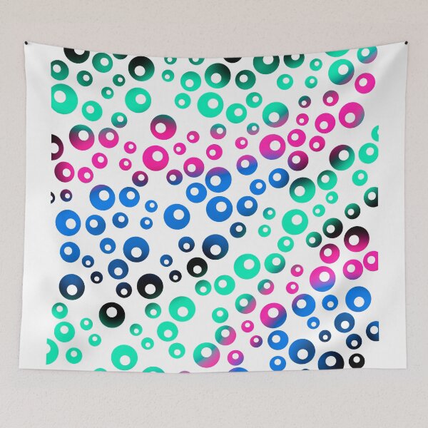 Item preview, multicolored bubbles designed and sold by CREATINERY.
