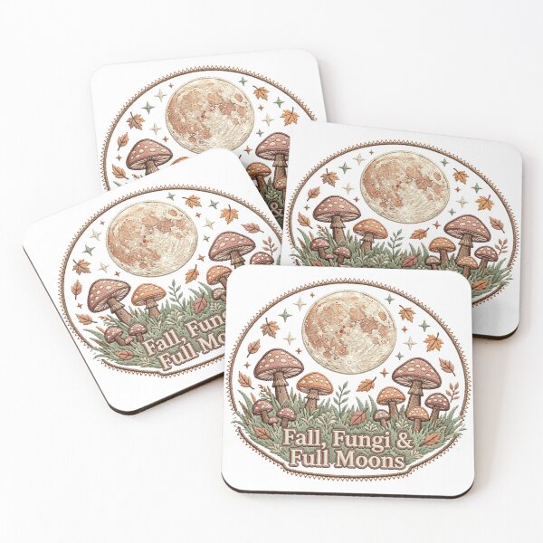 Item preview, Fall, Fungi & Full Moons designed and sold by FitEnvy.