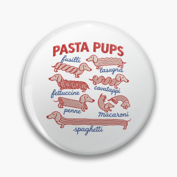 Item preview, Pasta Pups - Dachshund - Fusilli - Lasagna - Fettuccine - Cavatappi - Penne - Macaroni - Spaghetti designed and sold by aleggsaurus.