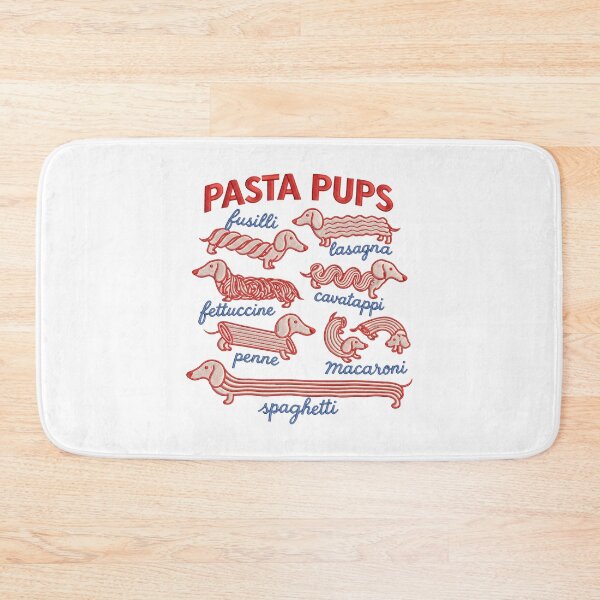 Item preview, Pasta Pups - Dachshund - Fusilli - Lasagna - Fettuccine - Cavatappi - Penne - Macaroni - Spaghetti designed and sold by aleggsaurus.