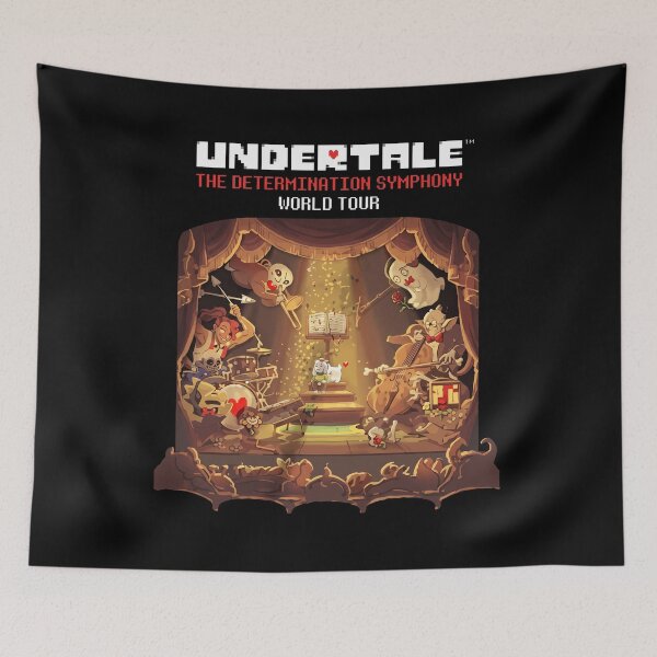 Item preview, Undertale - The Determination Symphony World Tour designed and sold by aleggsaurus.