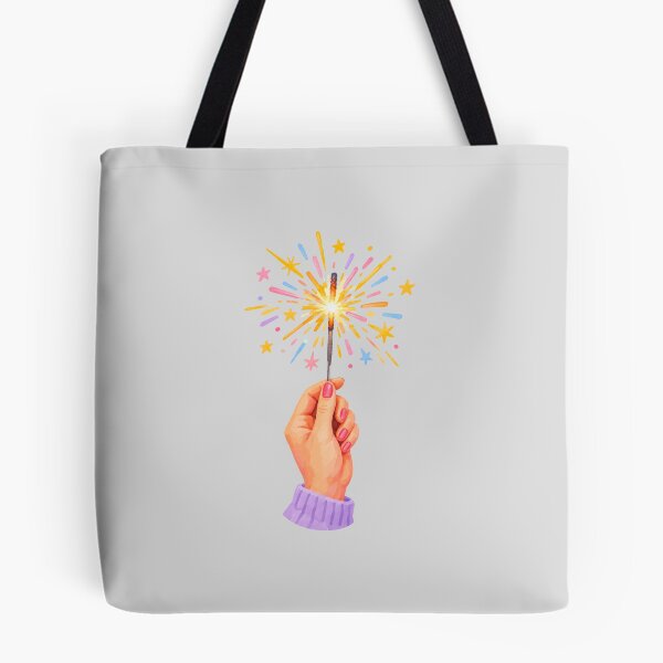 Item preview, Colorful Sparkler Held by a Hand designed and sold by hattie's.