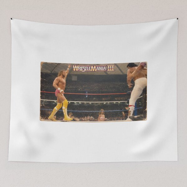 Item preview, Wrestlemania III Five Stars designed and sold by WretroMania.