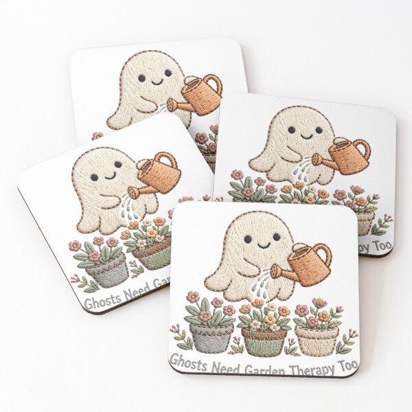 Item preview, Ghosts Need Garden Therapy Too designed and sold by FitEnvy.