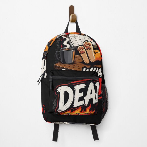 Item preview, Deadline What Deadline Funny Cool Cat | Corporate & Procrastination Meme designed and sold by Corpoheroes.