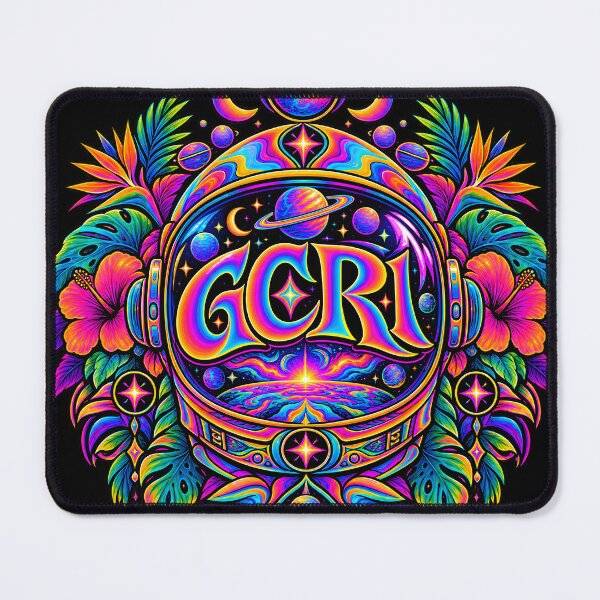 Item preview, GCR1 Psychedelic Cosmic Helmet – Retro Astronaut Galaxy Art | Neon Space designed and sold by GCR1.