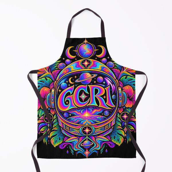Item preview, GCR1 Psychedelic Cosmic Helmet – Retro Astronaut Galaxy Art | Neon Space designed and sold by GCR1.