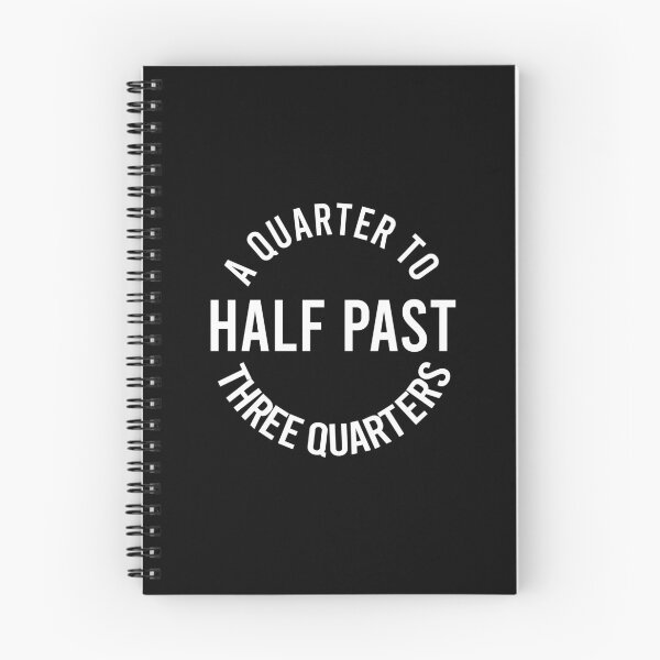 Item preview, A QUARTER TO HALF PAST THREE QUARTERS, Unique designed and sold by villacreativa.