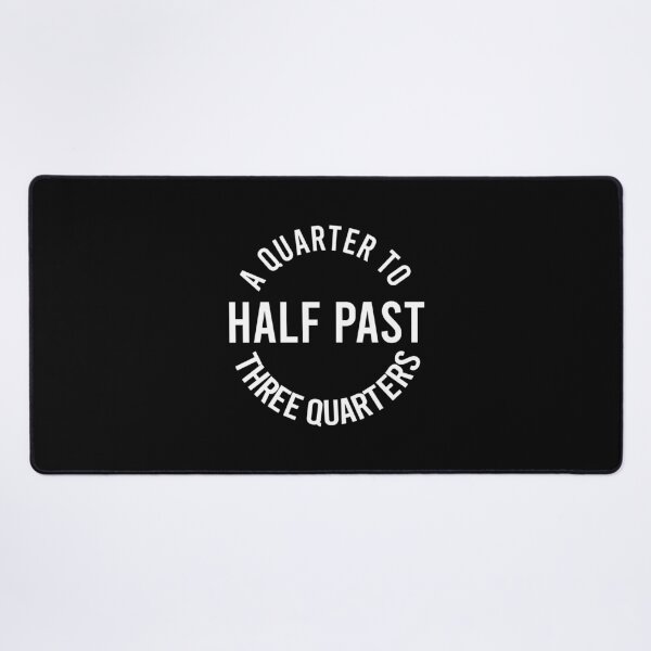 Item preview, A QUARTER TO HALF PAST THREE QUARTERS, Unique designed and sold by villacreativa.