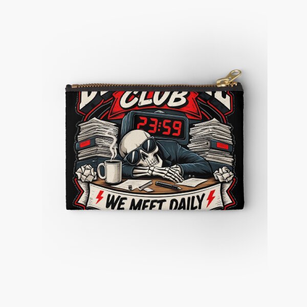 Item preview, Deadline Club We Meet Daily | Funny Procrastination & Office Humor designed and sold by Corpoheroes.