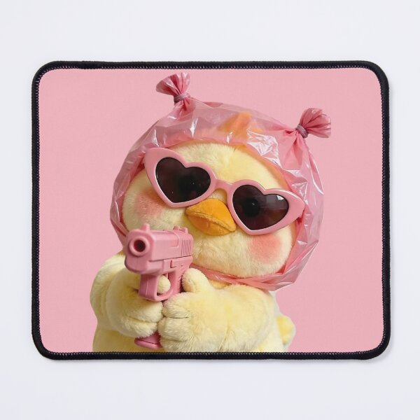 Item preview, Pink Duck with a Criminal Attitude designed and sold by NF Designs Studio DTF.