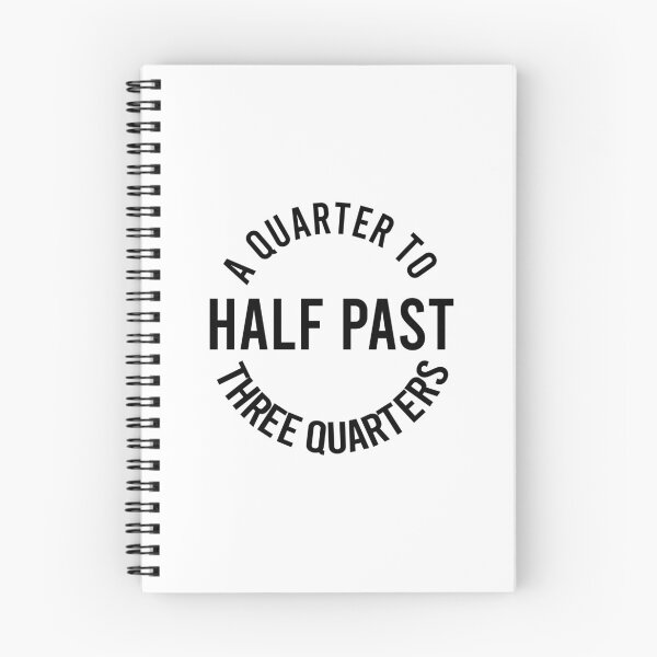 Item preview, A QUARTER TO HALF PAST THREE QUARTERS, Unique designed and sold by villacreativa.