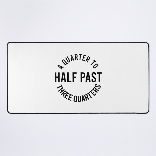 Item preview, A QUARTER TO HALF PAST THREE QUARTERS, Unique designed and sold by villacreativa.