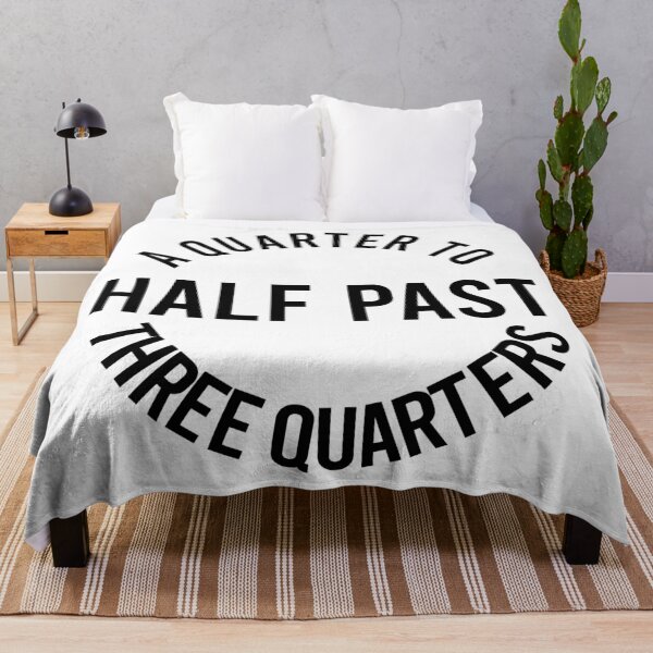 Item preview, A QUARTER TO HALF PAST THREE QUARTERS, Unique designed and sold by villacreativa.