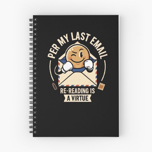 Item preview, Per My Last Email Re-Reading Is A Virtue | Sarcastic Office & Corporate Humor designed and sold by Corpoheroes.