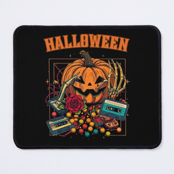 Item preview, Retro Halloween Pumpkin Cassette Tapes designed and sold by alvablakefg.