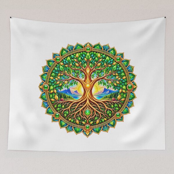 Artikelvorschau, Eternal Roots Tree of Life entworfen und verkauft von New Wave Artworks & Odds &Ends.