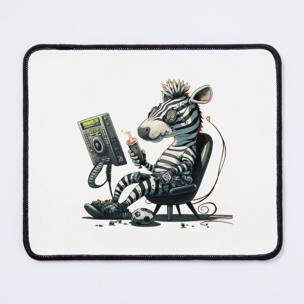 Item preview, Zebra Gamer - Funny Zebra Gamer designed and sold by MySweatees.