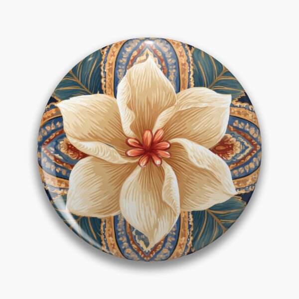 Item preview, Yoga Jasmine - Mandala and Spirituality Design Pattern designed and sold by scicilysimonee.