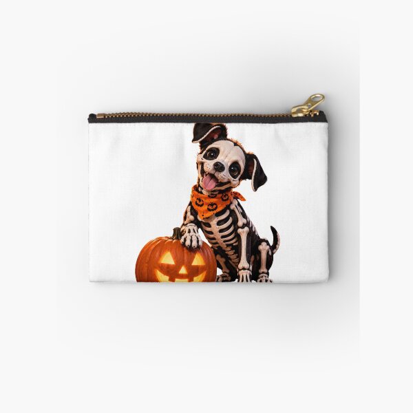 Item preview, Cute Skeleton Dog Halloween Spooky Pumpkin Design designed and sold by RAYOUS.