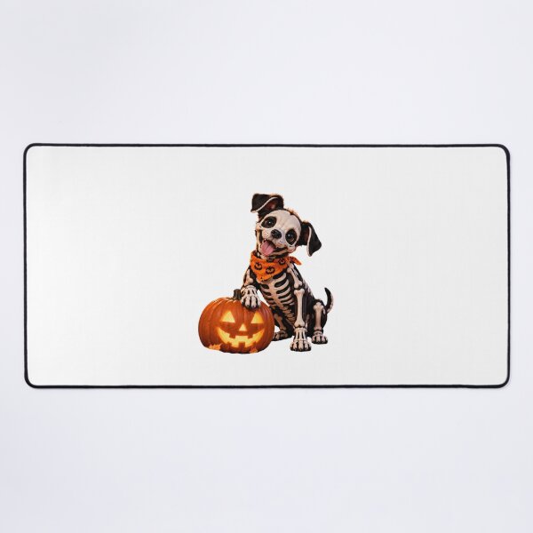 Item preview, Cute Skeleton Dog Halloween Spooky Pumpkin Design designed and sold by RAYOUS.