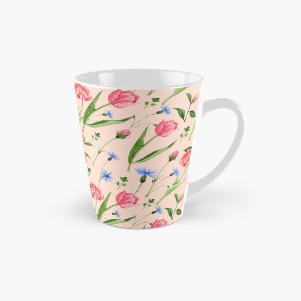 Item preview, Spring Flowers with Tulips and Cornflowers designed and sold by White Rabbit Design .