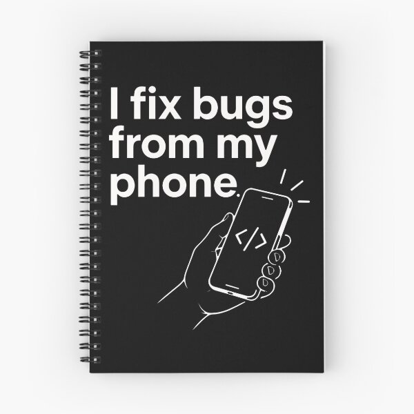 Item preview, I Fix Bugs From My Phone. designed and sold by ismaelgeme.