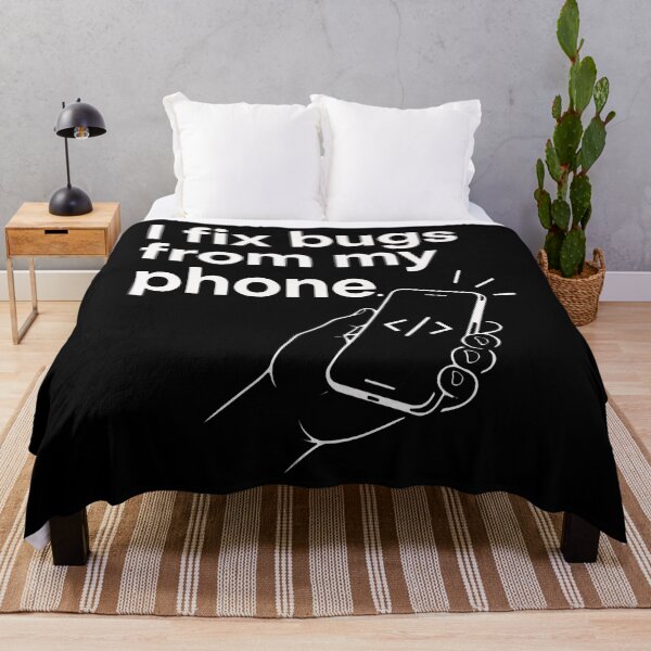 Item preview, I Fix Bugs From My Phone. designed and sold by ismaelgeme.