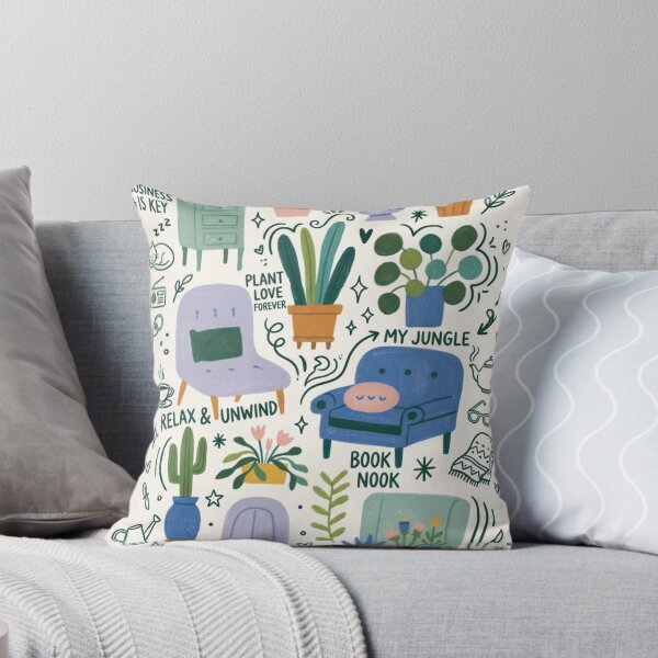 Item preview, Reading Room Ruckus: It’s a Jungle (and a Pilea) in Here! designed and sold by Print Fiction.