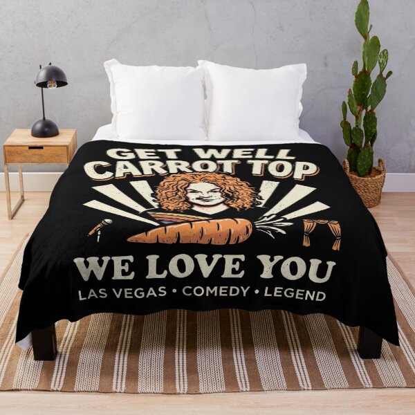 Item preview, Carrot Top - Get Well Carrot Top - We Love You - Las Vegas Comedy Legend designed and sold by ismaelgeme.