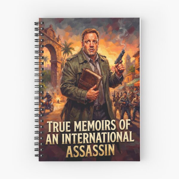 Item preview, True Memoirs of an International Assassin Fine Art Tribute designed and sold by Art's Diner.