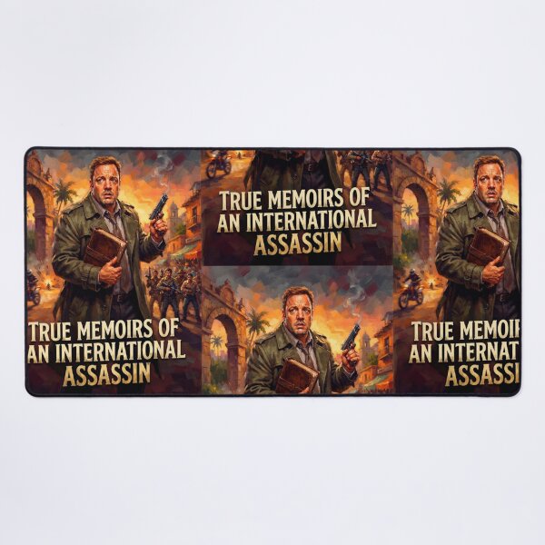Item preview, True Memoirs of an International Assassin Fine Art Tribute designed and sold by Art's Diner.