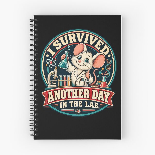 Item preview, I Survived Another Day in the Lab Funny Science Lab Rat Design designed and sold by Trendably.