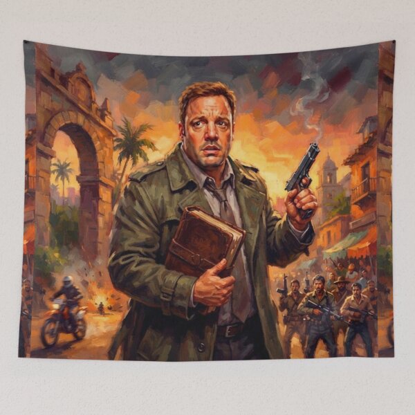 Item preview, True Memoirs of an International Assassin Fine Art Tribute designed and sold by Art's Diner.