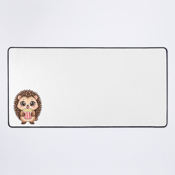 Item preview, Cute Kawaii Hedgehog With Popcorn designed and sold by Eternalski.