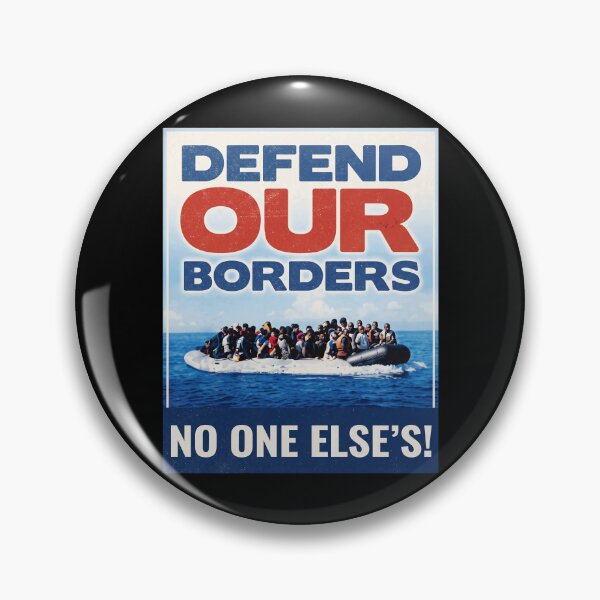 Item preview, Defend Our Borders No One Else's! designed and sold by ismaelgeme.