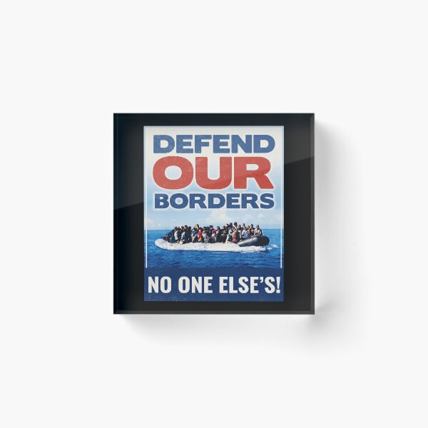 Item preview, Defend Our Borders No One Else's! designed and sold by ismaelgeme.