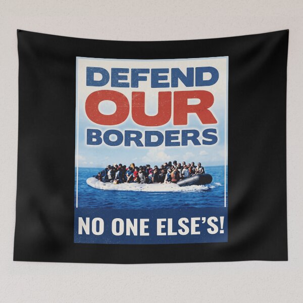 Item preview, Defend Our Borders No One Else's! designed and sold by ismaelgeme.
