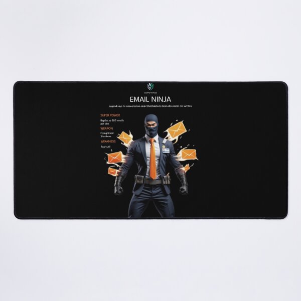Item preview, Email Ninja – Corporate Superhero | Corpo Heroes designed and sold by Corpoheroes.