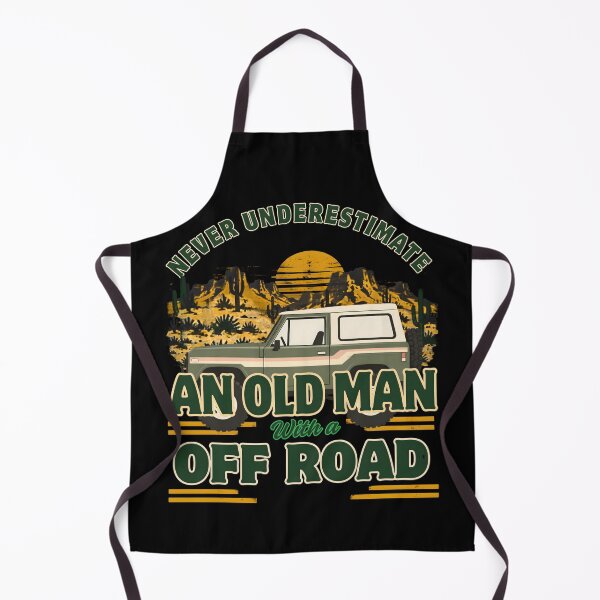 Item preview, Never Underestimate An Old Man With An Off Road Retro Vintage Gifts designed and sold by LeSoniPapaPrint.